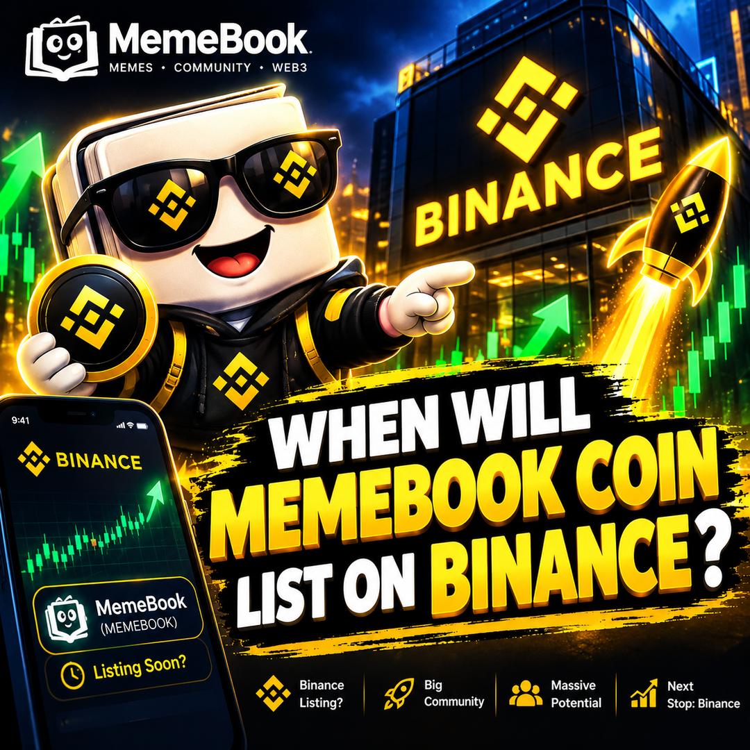 π When will MemeBook finally be listed on Binance? π‘
The community is growing, the project is getting stronger, and everyone is waiting for that big Binance listing announcement! π₯
π
Do you think it will happen soon?
π Whatβs your prediction?
#MemeBook #MBK #Binance #Crypto #Web3 #MemeCoin