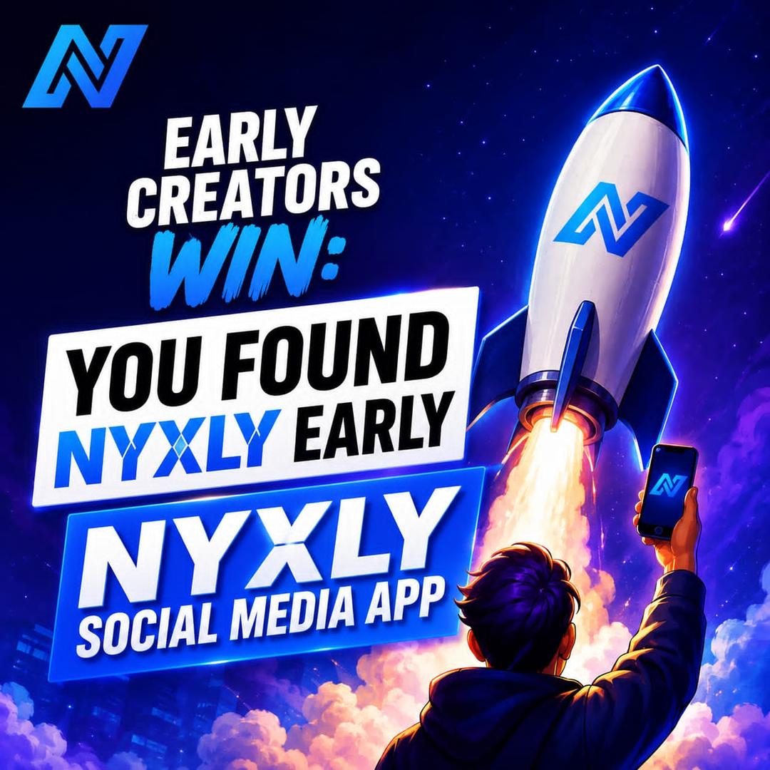 Join and be early
Grow your audience on Nyxly and get monetized
๐
https://nyxly.io/ref/PBOYEX33