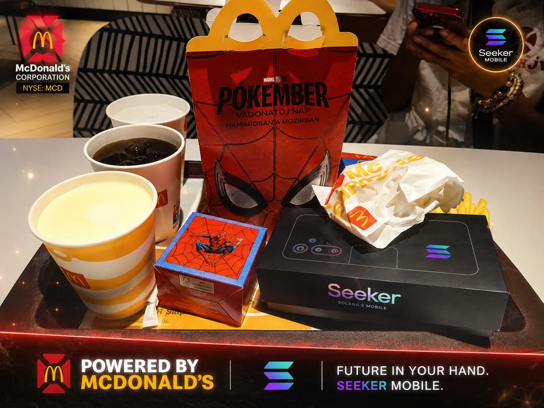 New Seeker phone 📱 + McDonald’s Happy Meal 🍟❤️
Crypto on the go. Web3 in my pocket. 🚀
And yes… keeping an eye on the
$MCD
XStock token too. 📈💰
Food, tech & crypto — all in one day. 🔥
#Seeker #SolanaMobile #Crypto #Web3 #MCD #XStocks