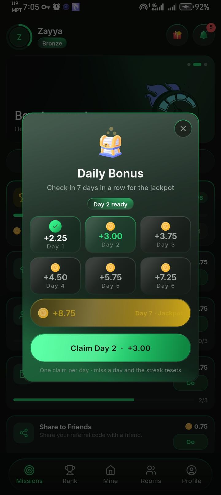 ๐ New All Users Mining Airdrops : UORM
๐ Reward: Points & Token (Confirmed)
๐ Link
https://uorm.app/i/D78EC55D
โ๏ธ Download APP
Code : ๐ D78EC55D
โจ Start mining
โจ Complete missions
โจ open lucky Box
โจ Check in daily and got more points,
