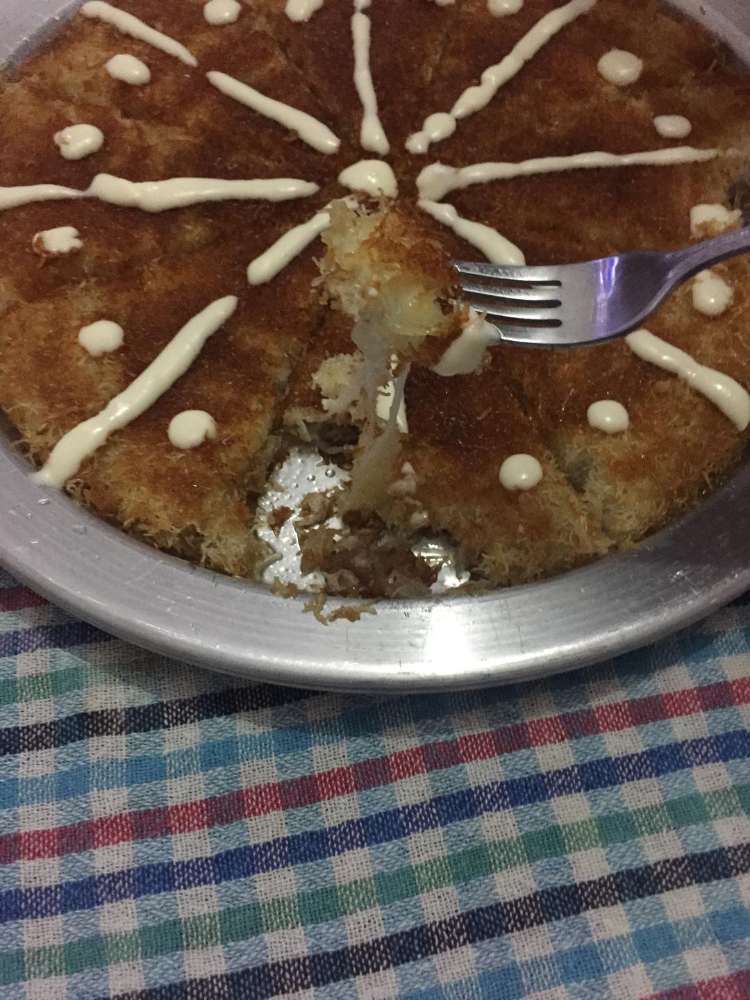 😎🔪Künefe dessert with clotted cream and cheese 🔪😎 (3 of 3)