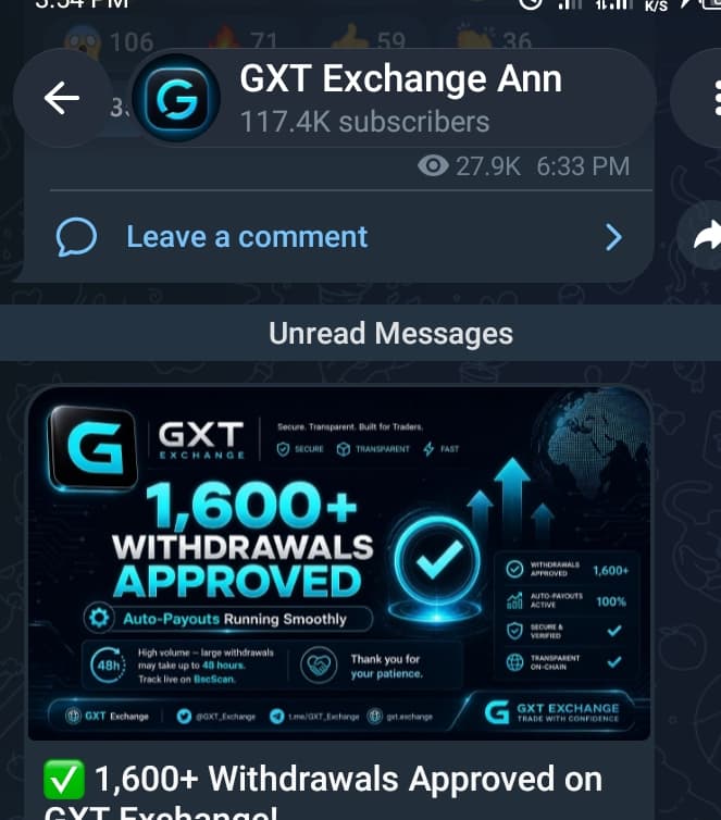 THIS EXCHANGE CALLED GXT EXCHANGE RUN AWAY FROM IT WITH SPEED THEY ARE THEY ARE SCAMMERS