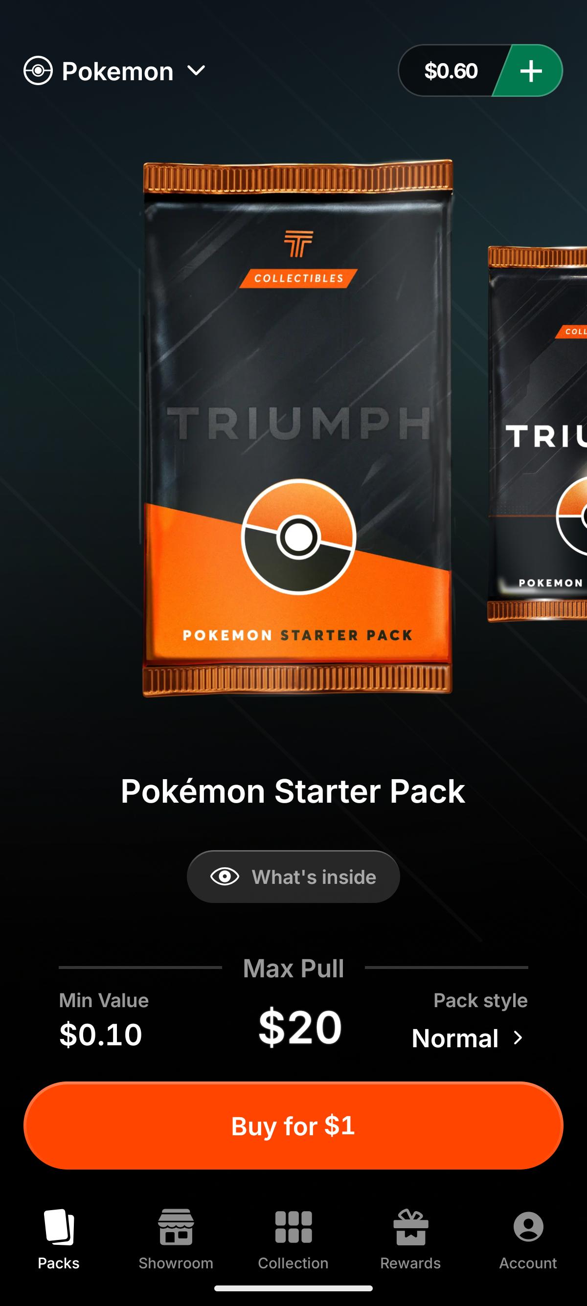 so this app lets you rip for free if you use my code. You could pull a $20 dollar card. Not lying. Try it https://rips.onelink.me/Wj0m/wi7qf68q?deep_link_sub1=fHDvDPKYX0c48bMNZT8fdUiHfR03
Use my referral link to win on Triumph Rips! Enter code DWOVJBI and get a card pack for free.