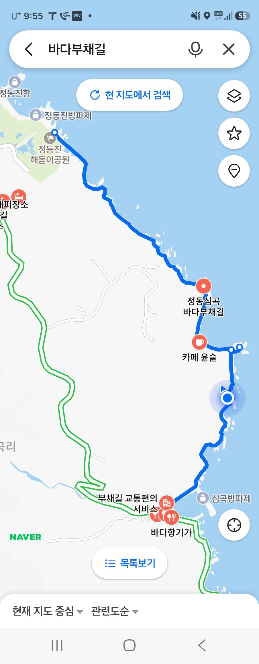 정동진 바다부채길