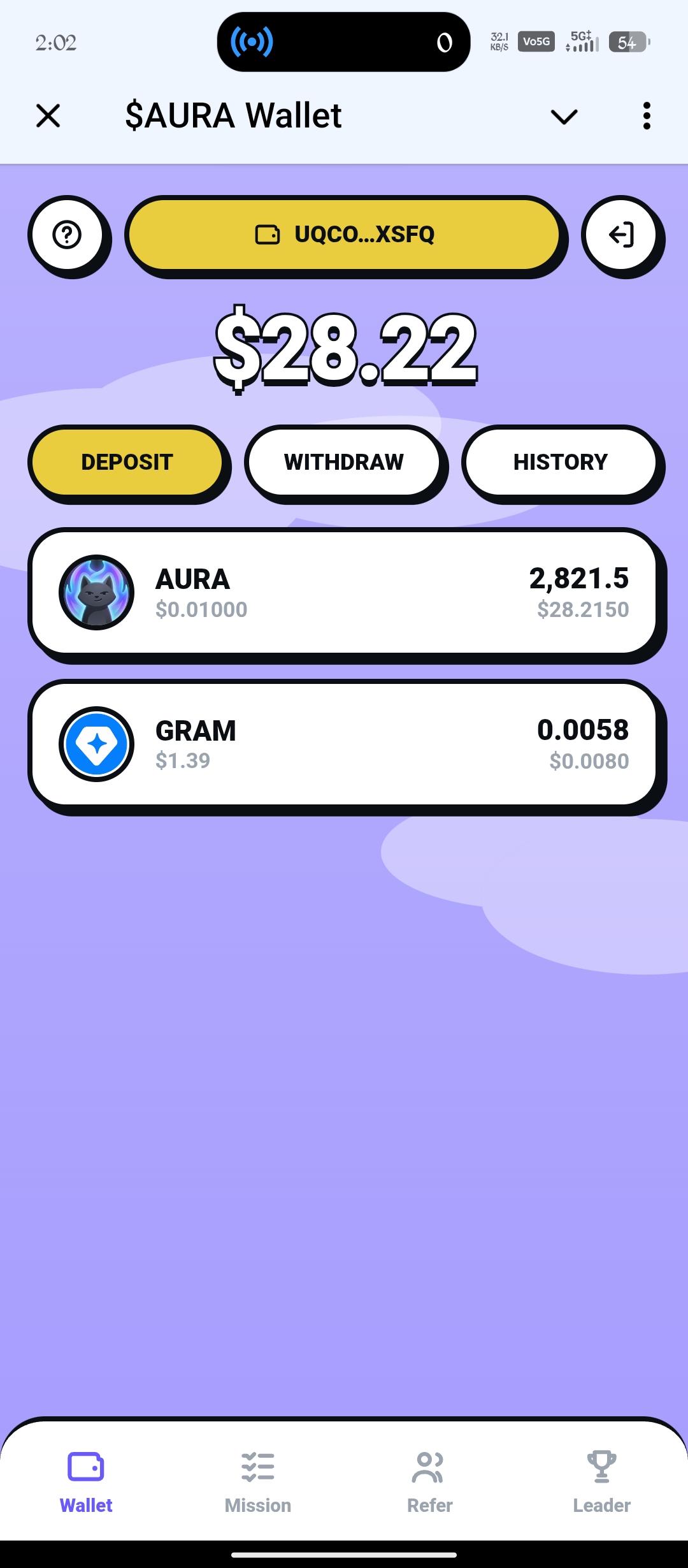 join now $AURA wallet
https://t.me/auraAidropWalletBot?start=8719284712