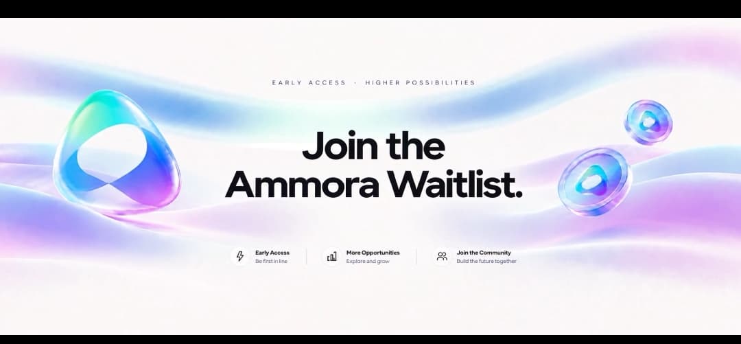 The next wave of onchain markets starts with deeper liquidity.
I’m early to Ammora. Join me ↓
https://ammora.org/waitlist?ref=cab07611323e488280f7a3dd
@AmmoraHQ #Ammora
#AmmoraD1_DAJBHN76