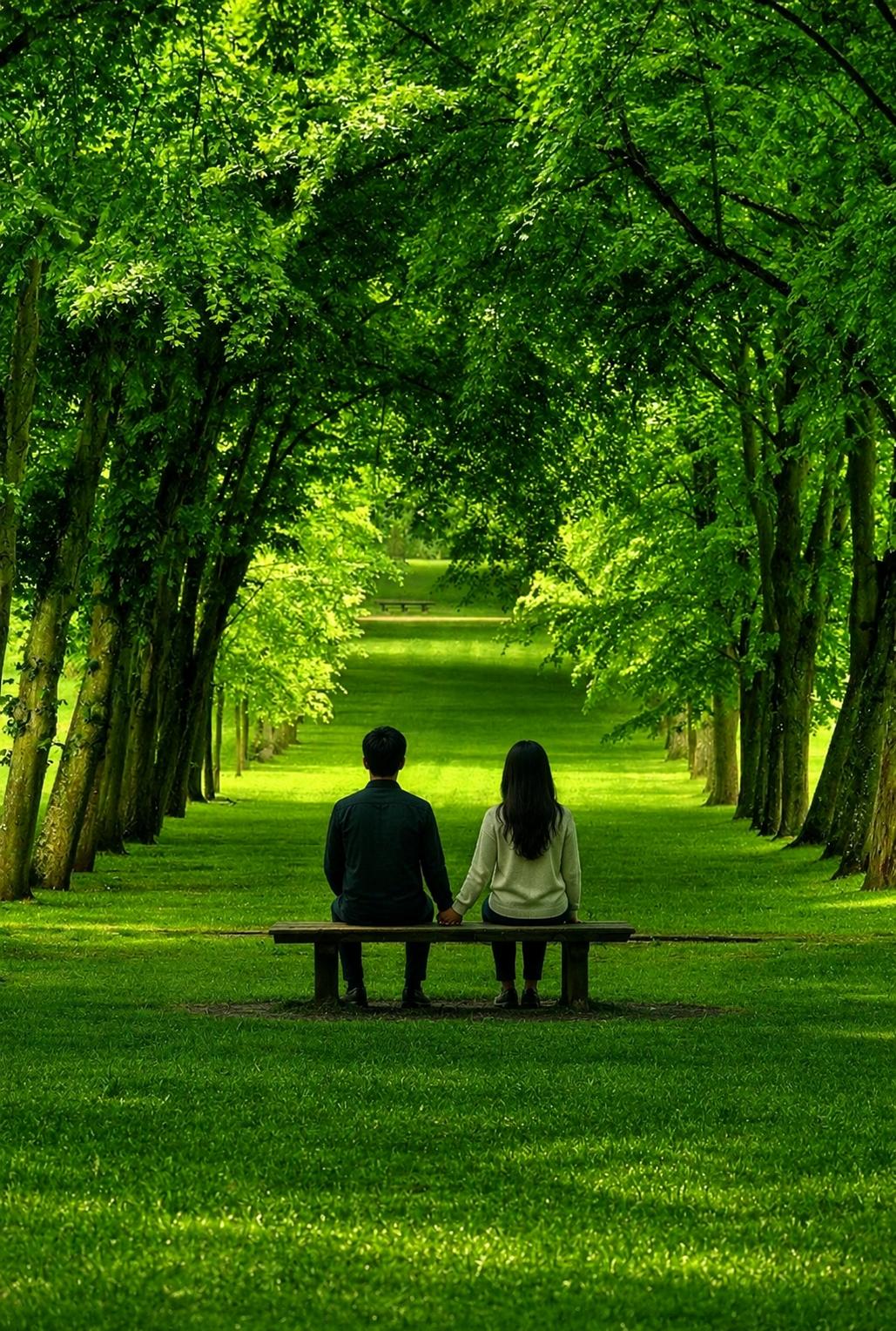 Give nature a chance. 
Let the world slow down for a moment.