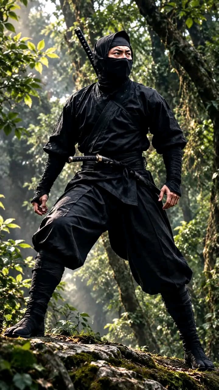 We Luck in the shadows, we are Shinobi.