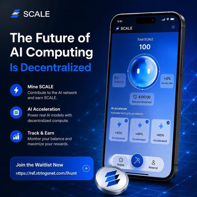 Two Web3 ecosystems to join: Strings Network & Scale Network, Early-stage projects. #DYOR https://t.me/airdrop4hunter2023/9798