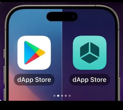 Imagine: In your Android phone, you have both the Google Play Store AND the Solana Mobile dApp Store   We are still early!
