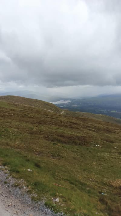 Ben Nevis view from the cafe