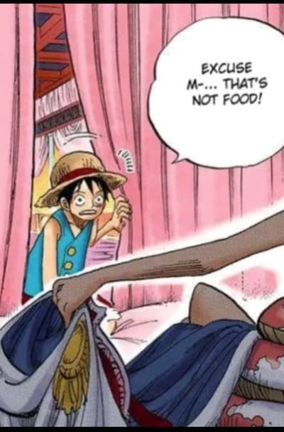luffy is so innocent 😁