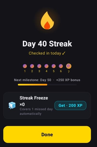 40days streak🐦‍🔥
