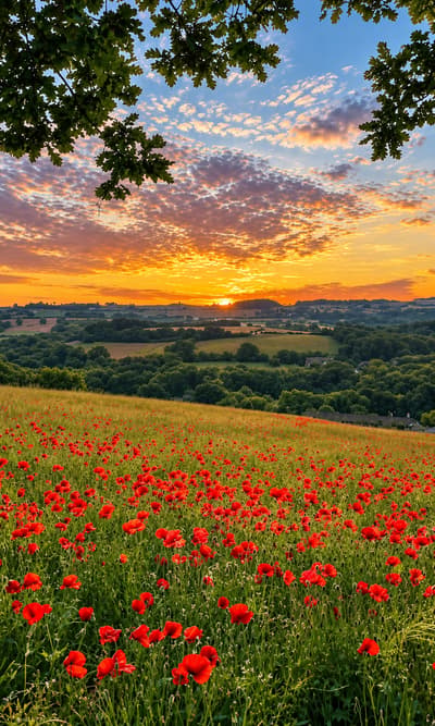 🌹🌿🌄