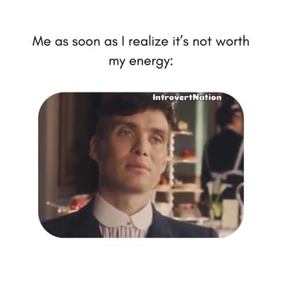 You're not worth it
