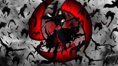 Itachi looks so cool here