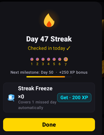 streaks today