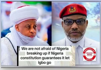 this is what this invaders of northern part of Nigeria said, father of terrorism, hoping they could Islamize nigeria, while the other ones is  fighting to help liberate his people