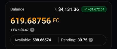 Not Just imagine 1 FC $6.67

COMPLETE YOUR DREAM VERY SOON 

LISTING COMING SOON @unich_com

https://freedom-api.unich.com/invite?code=M3CHTJBH