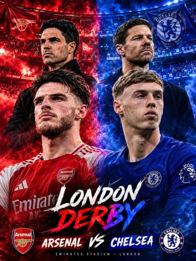 🚨THE WORLD CHAMPIONS PLAYS FOOTBALL TODAY!!!🥵

IT'S LONDON DERBY....ARSENAL 🆚️ CHELSEA 

🏆PREMIER LEAGUE TITLE RACE 💪

🏟EMIRATES STADIUM 

⏰️4:30pm UK/WAT 

C'MON CHEL! LET'S THRASHED ARSENAL✊️