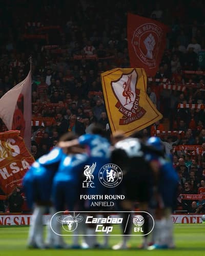 We’re off to Anfield in late October. 💪