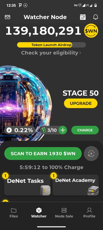 Take control of your data with DeNet 🔐

Store your files securely on a decentralized network and keep ownership of your data. You can also activate a Watcher Node on your phone and earn rewards for helping secure the network.

👉 Join with my link and receive a welcome bonus: https://links.denet.app/mobile?referrer=0x723263a3df519f4a05442bd5812330d8aa5bf03b
Referral code: 0x723263a3df519f4a05442bd5812330d8aa5bf03b