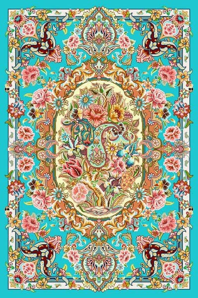 Authentic Iranian art, handmade carpets from Iran. Tabriz