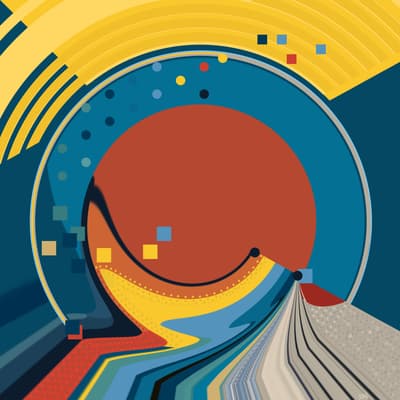 ART on Access Protocol 
TOSC Signature BuNdL~this is the first digital painting in this four piece set, minted to all my subscribers on Access Protocol

Sunrise