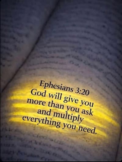 EPHESIANS 3 : 20.