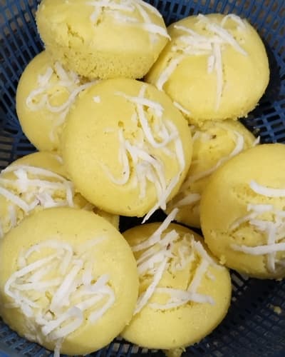 This is Taler Pitha. It is a favorite delicacy among many Bengalis. Almost everyone knows about the sweet aroma of ripe palm fruit and piping hot Taler Pithas, especially during the months of Bhadra and Ashwin. Anyone who has tasted it once can never forget it!