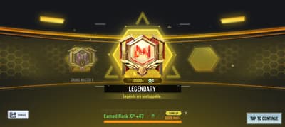 finally got to legendary