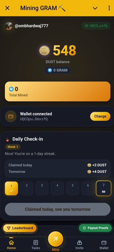 join Mining Gram new crypto airdrop 👇👇
https://t.me/MiningGRAM_Bot/mine?startapp=4078J54