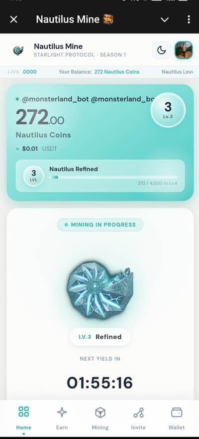 join now Nautilus Mine 👇
https://t.me/NautilusMineBot/mine?startapp=8719284712