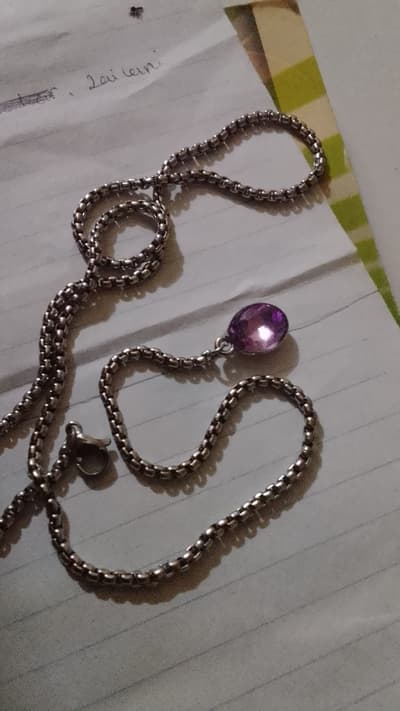 “Not just any necklace… it’s a jinn necklace! 😆👻”