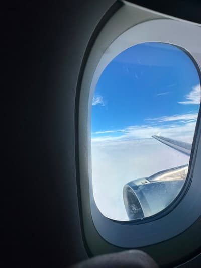 GM from the sky guys.
omw to Europe 🌍