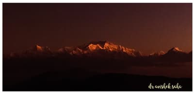 ​"It is the first light that defines the mountain, just as it is our first spark of hope that defines our journey."
isn't  it???