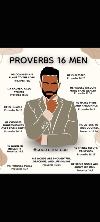 Be a man