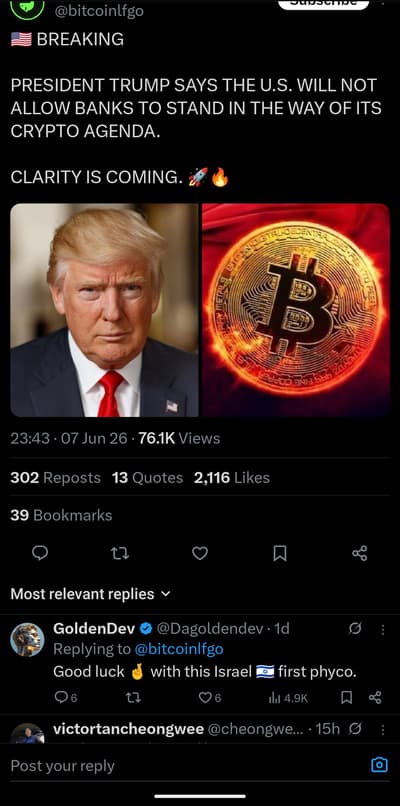 the crypto market is here to stay..