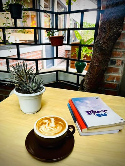 Chill With Coffee and Book But life is   't very easy.
