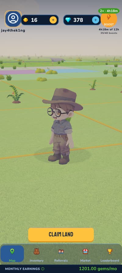 I have 25 blocks (parcels) now! 

Come prospect with me — claim real-world land on Prospectour! https://prospectour.co.uk/invite/PROS-JAH9RT