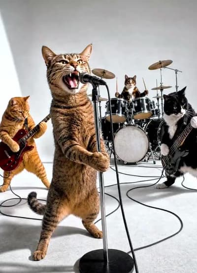 Cat band 🤘