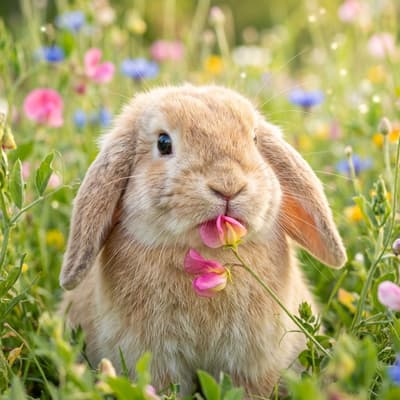 A tiny lop-eared rabbit discovered pure joy today, gently nibbling a flower while its bright curious eyes sparkled with wonder. Those soft ears and twitching nose made this heartwarming moment absolutely magical and unforgettable.

#viral #web3 #trending #beautiful