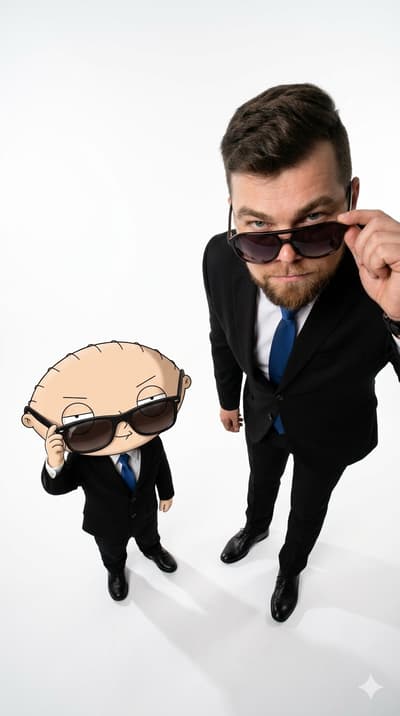 Seek togather with Stewie!
