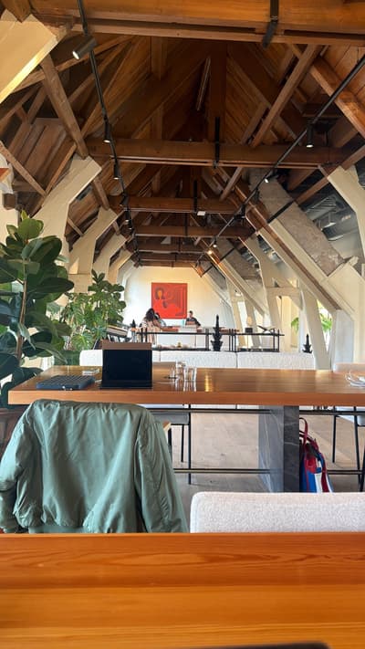 GM☕️. My working spot for today 🧑‍💻
