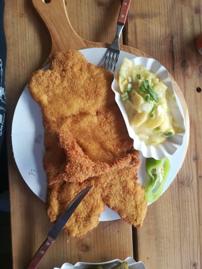 I wish everyone a beautiful day with this tasty 'Rántott karaj krumplisalátával' dish! 🥩👨‍🍳

Well eating, keep seeking! 📱

$SKR GANG