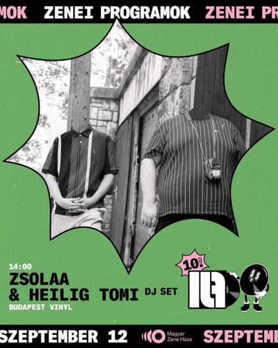 Clocking in tomorrow at Independent Label Fair 2026 with my homie Heilig Tomi at Magyar Zene Háza (Budapest, Hungary)

We gonna play a rare B2B set from 14:00, come and get ya if you are in town! 🐐🔥📳