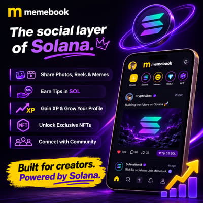 Memebook will to the moon 🚀