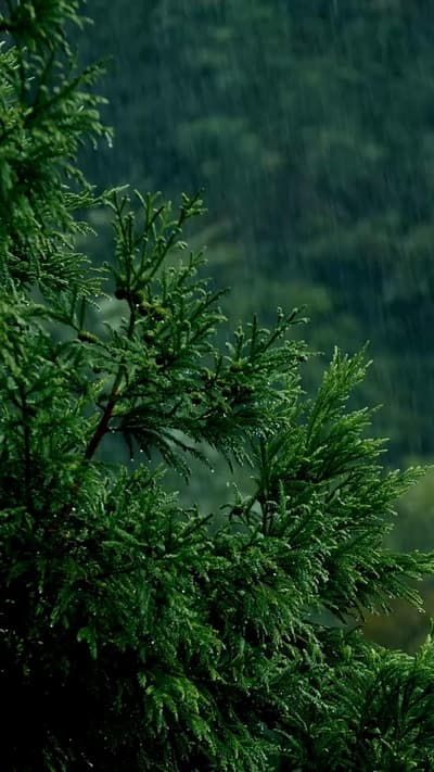Just feel the rain.