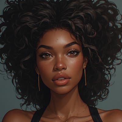 Captivating beauty