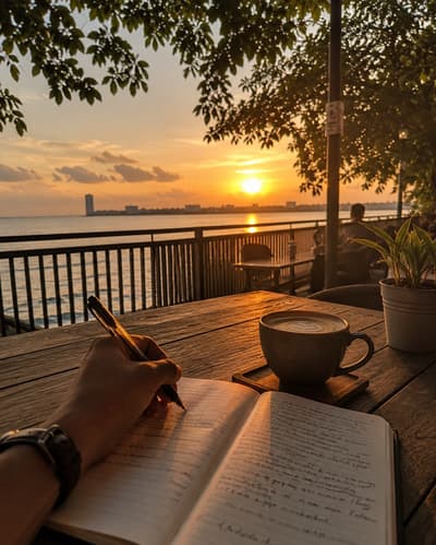 Sometimes you just need a quiet place, a warm cup of coffee, and a little time to yourself.